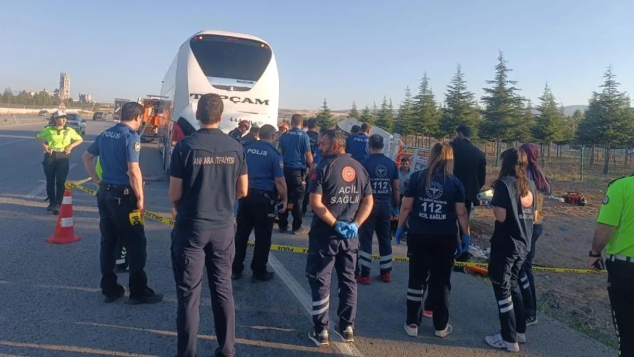Ankara-Kırıkkale Yolunda Ardı Ardına Meydana Gelen Kazalarda 4 Kişi Hayatını Kaybetti