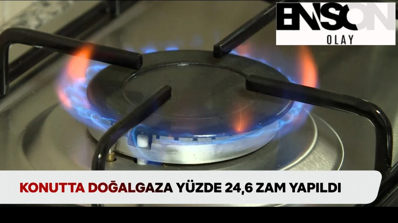 BOTAŞ, Doğal Gaz Fiyatlarına Yüzde 24,6 Oranında Zam Yaptı!