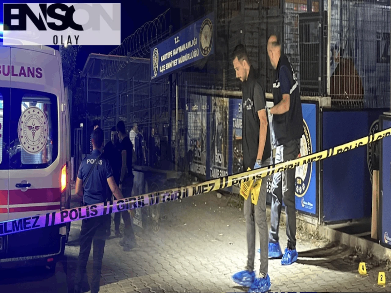 Kartepe'de İlçe Emniyet Müdürlüğü Önünde Silahlı Kavga: 2 Yaralı ve Saldırgan Yakalandı