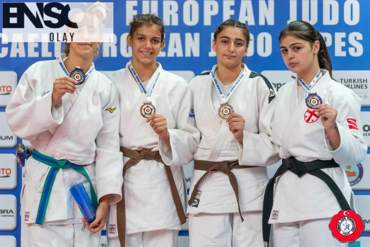 Salihlili Judocu Hira Kılkış, Avrupa Judo Kupası'nda Altın Madalya Kazandı