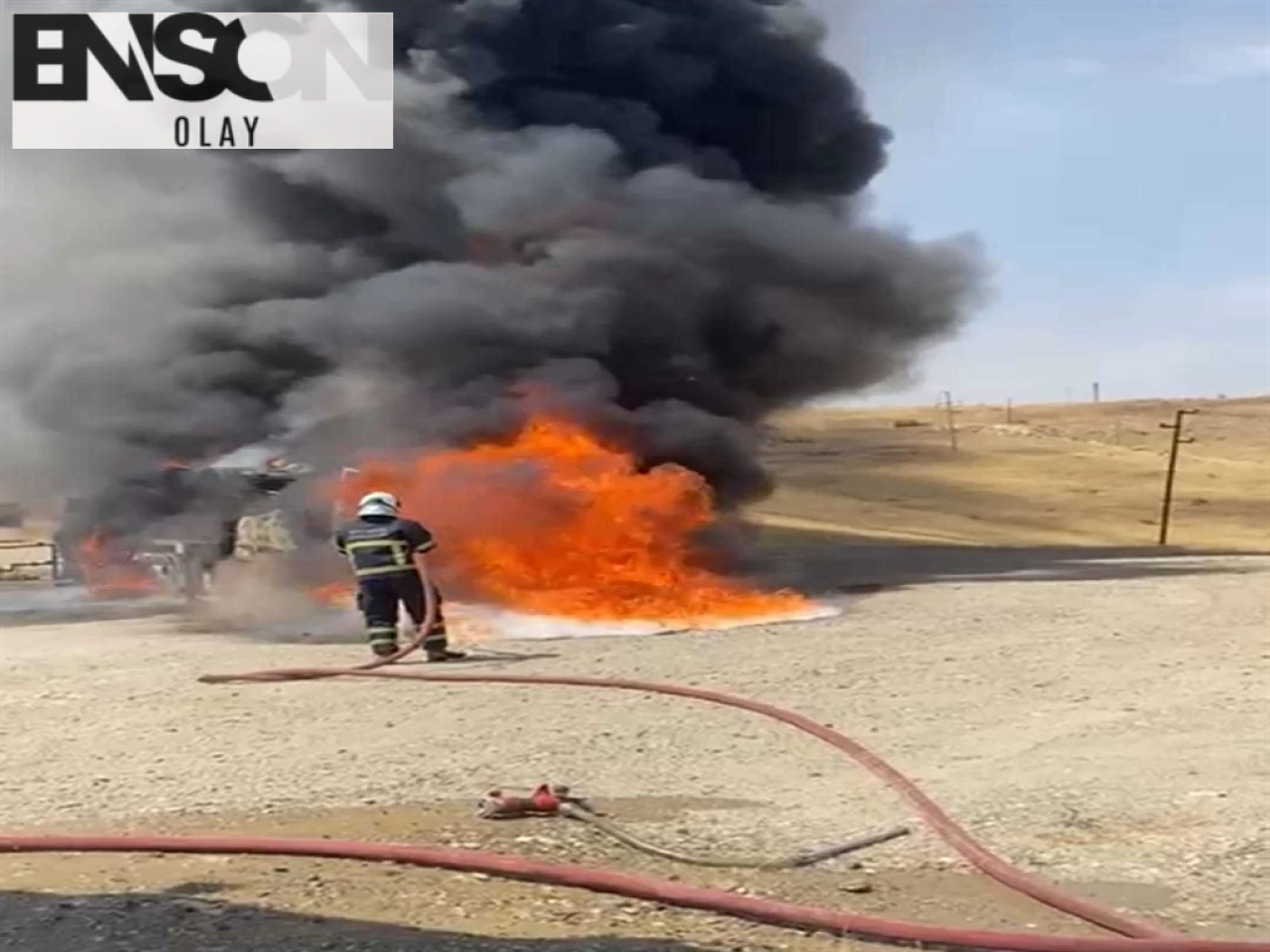 Raman Dağı’ndaki Petrol Kuyusunda Korkutan Yangın — Vinç Kullanılamaz Hale Geldi, İnceleme Başlatıldı