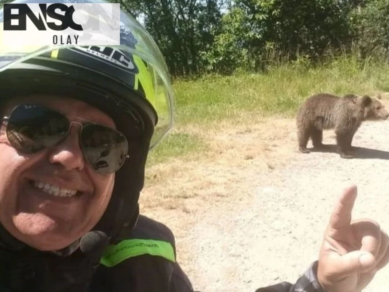 39 yaşındaki Zin, motosikletinden inip ayıyı beslerken saldırıya uğradı ve uçuruma sürüklendi. Ormanlık alanda trajik olay!