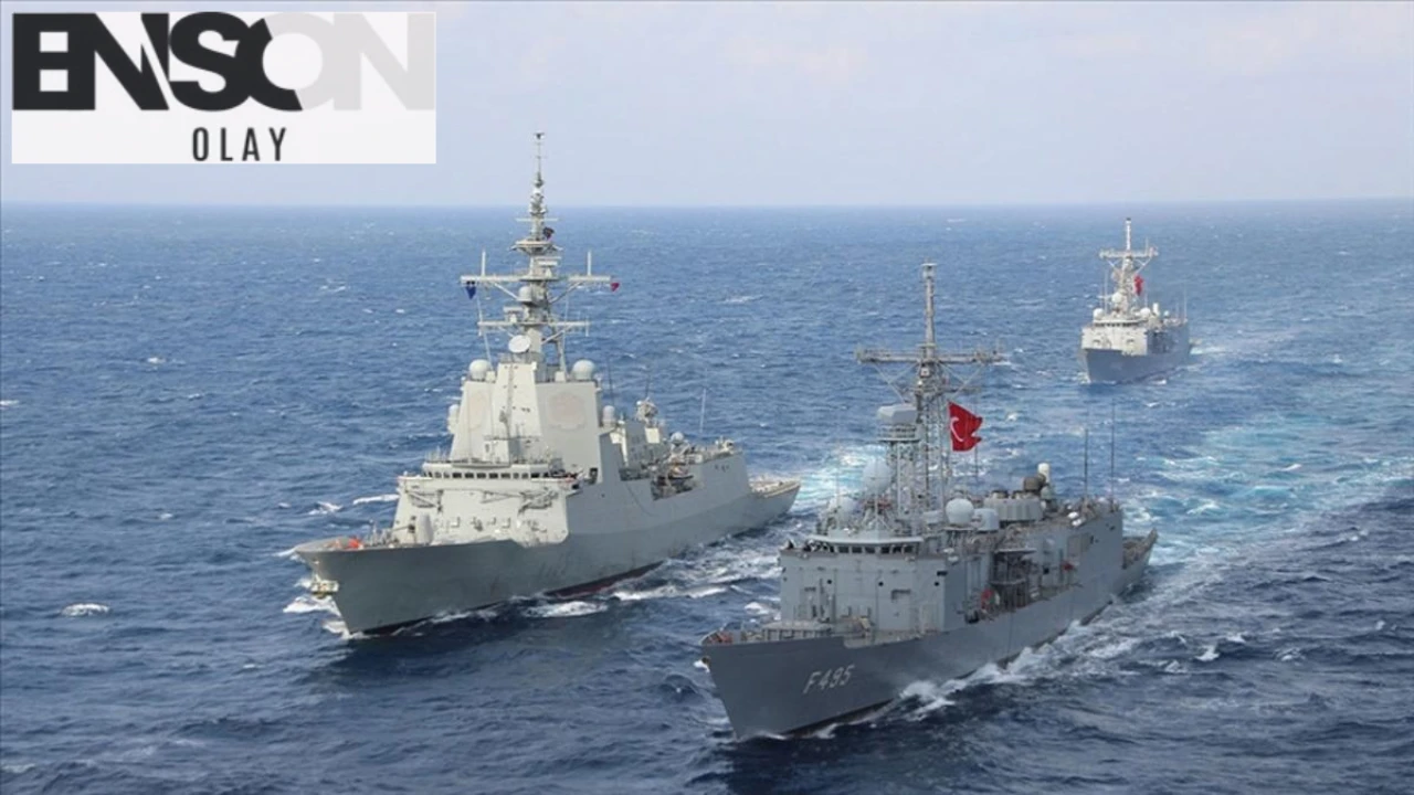 Muğla'da Aksaz Deniz Üssü'nde NATO devir teslim töreni gerçekleştirildi, 6 ay süren yoğun faaliyetler sona erdi.