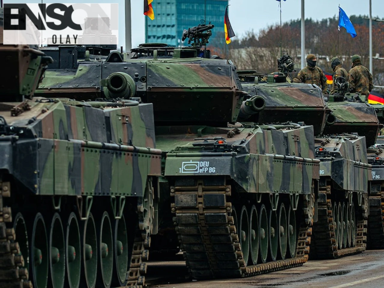 Almanya Doğu Avrupa'da gücünü artırıyor: Binlerce tank ve zırhlı araç alımı yapacak.