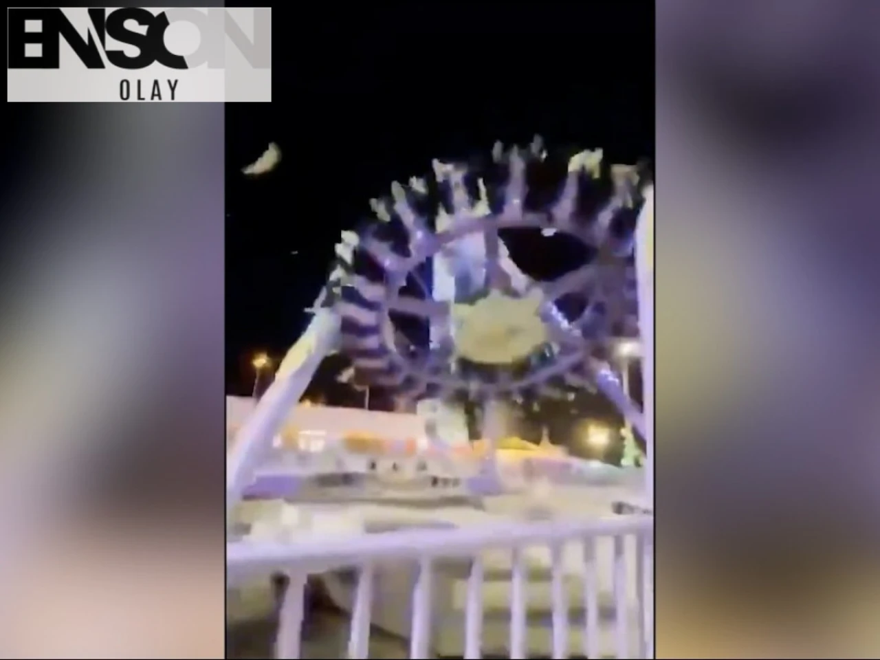 Taif Kentindeki Lunaparkta Meydana Gelen Arıza Sonucu Çöken Eğlence Aracında Çok Sayıda Yaralı var.