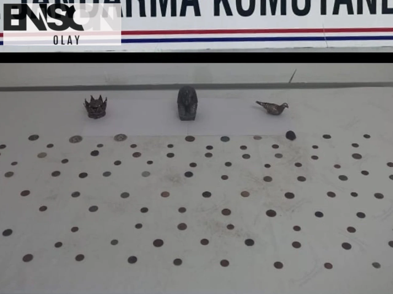 Bursa'da Antik Dönem'e ait 125 sikke ve 3 obje ele geçirildi, 2 şüpheli suçüstü yakalandı!
