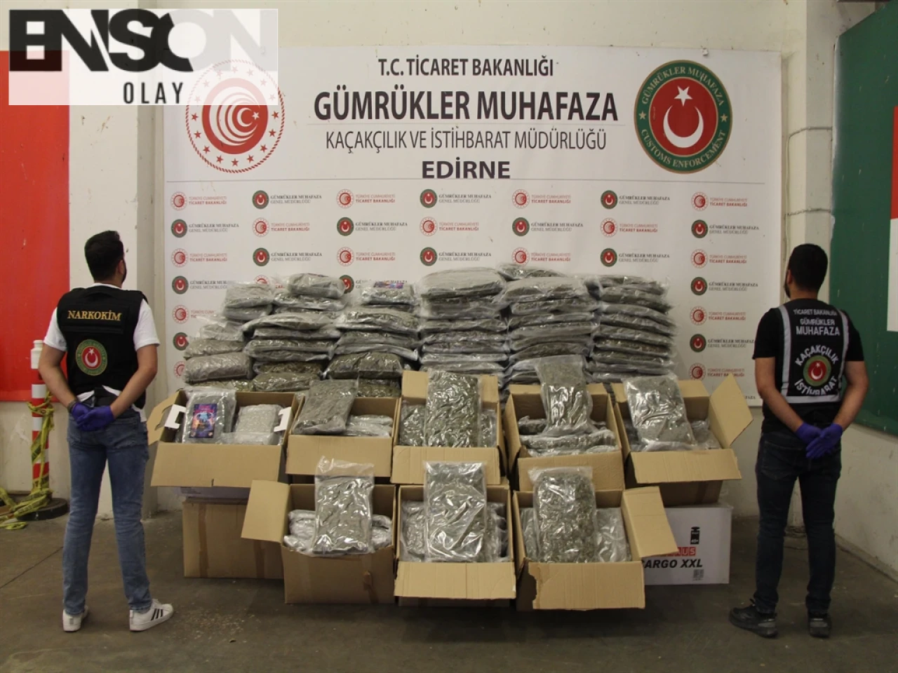 Ticaret Bakanlığı Gümrükler Muhafaza ekiplerinden büyük uyuşturucu operasyonu: 1.6 milyar liralık ele geçirme!
