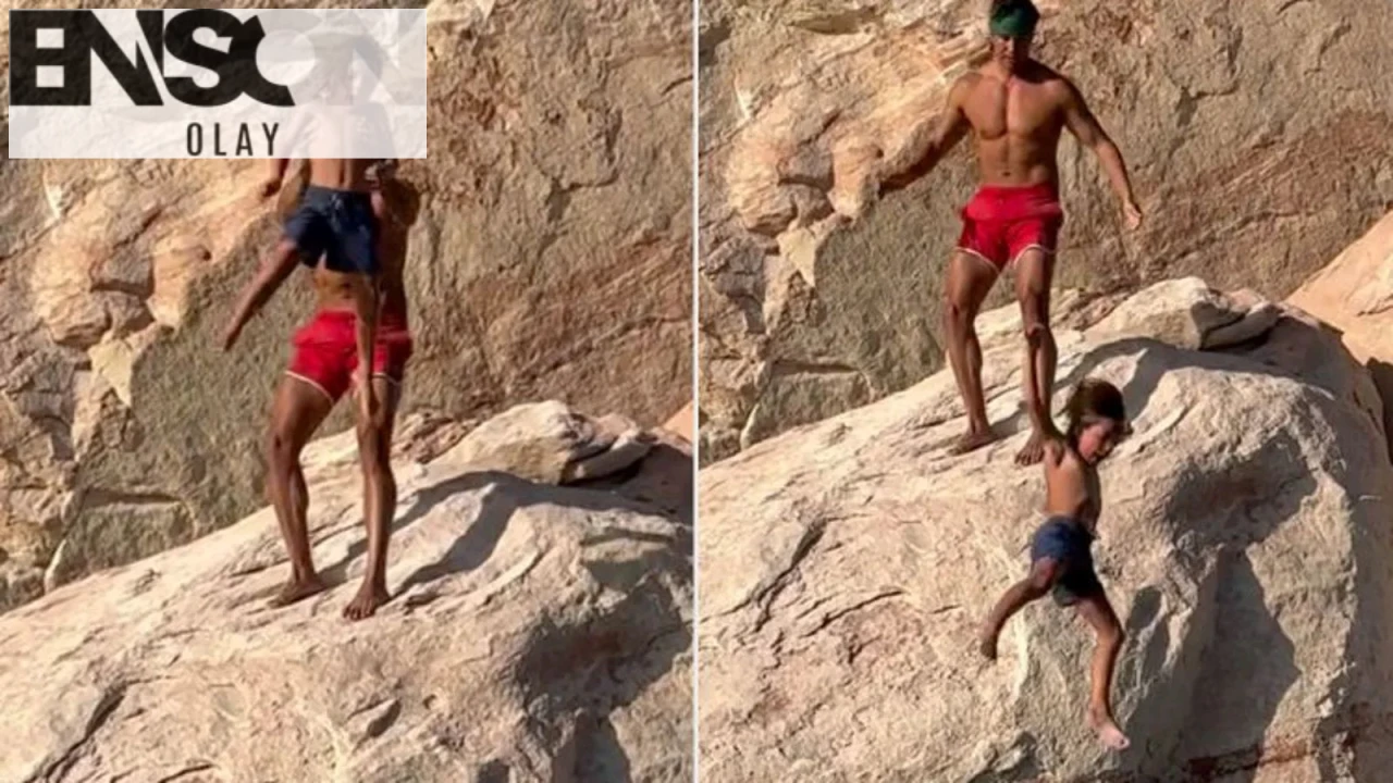 Baba, Oğlunu Uçurumdan Atlattı: Instagram'da Viral Olan Video Büyük Tepki Topladı!