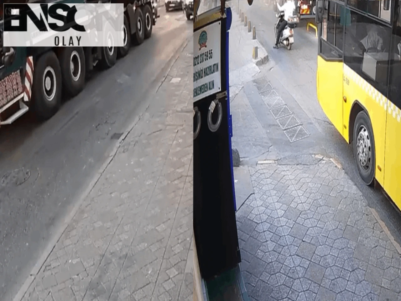 Kasımpaşa'da Vincin Lastik Patlamasıyla Meydana Gelen Olayda 2 Kişi Yaralandı