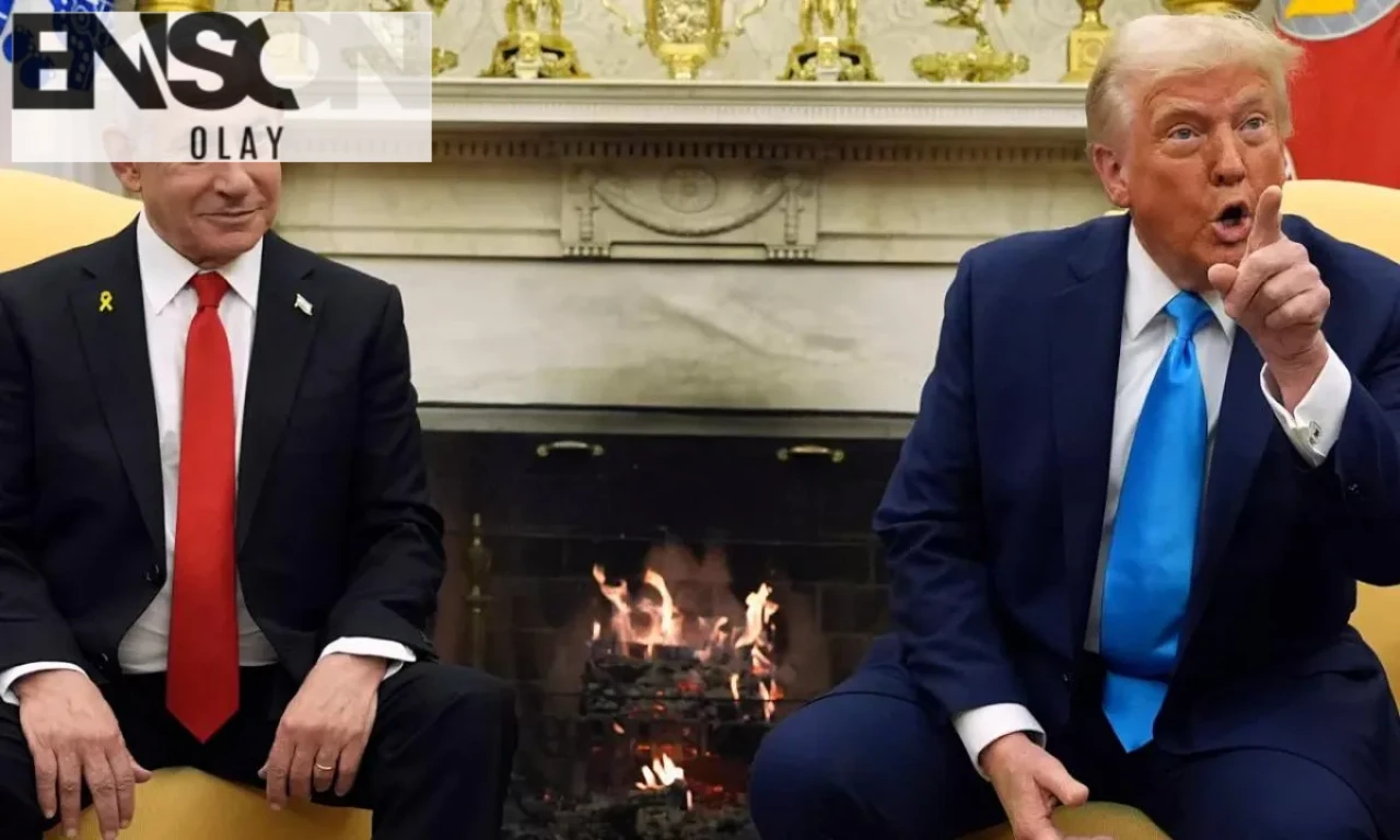 Trump ve Netanyahu, Gazze barış sürecini görüştü: Yeni Ortadoğu barış planı bekleniyor.