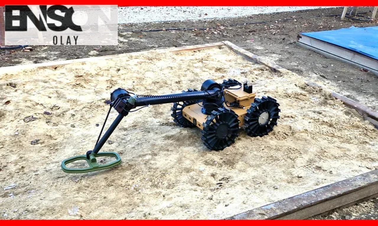 Güvenlik güçlerine destek için geliştirilen Mayın ve EYP Tespit Robotu, IDEF 2025'te tanıtılacak.