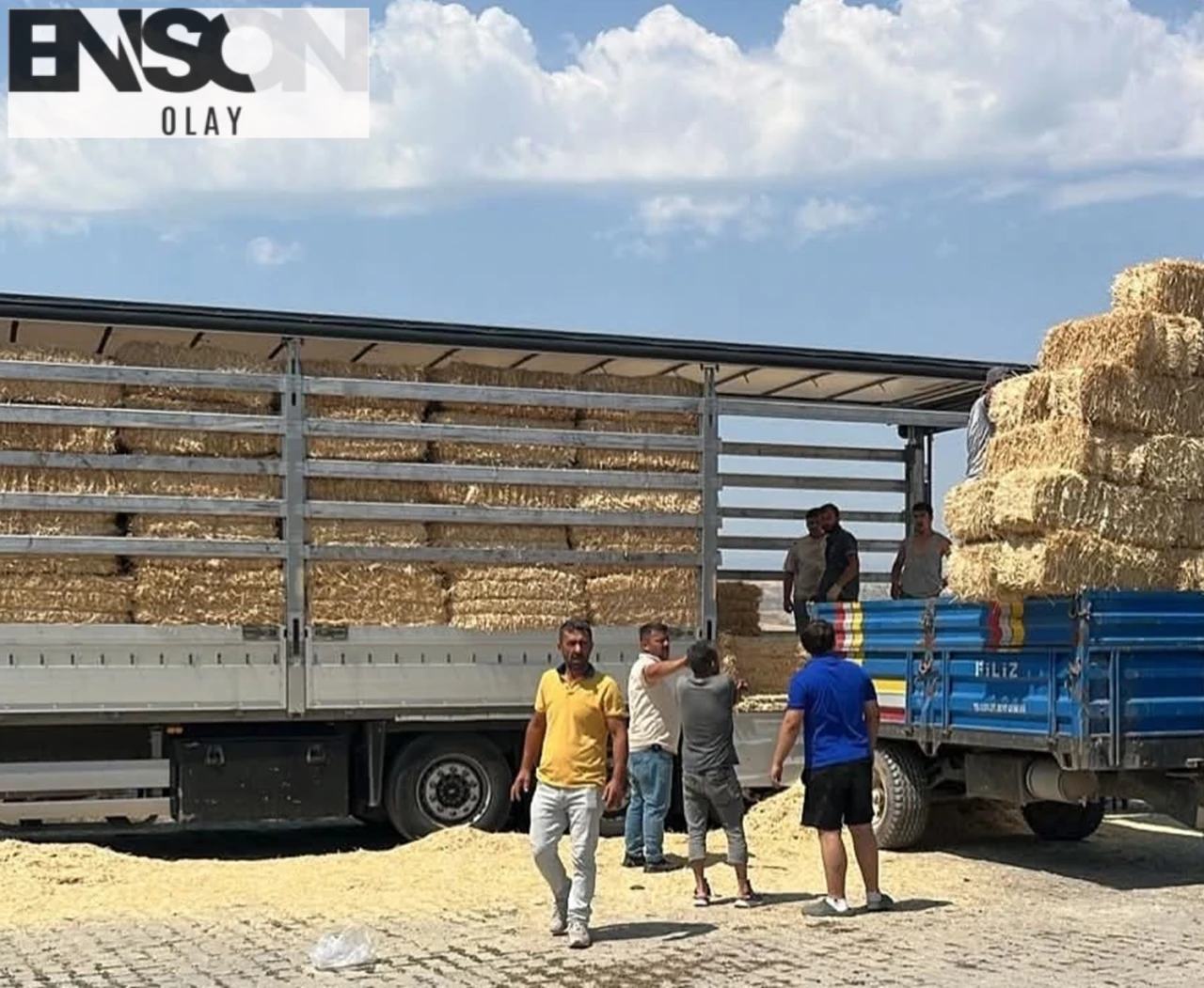 Çankırı'dan Karabük'e Yangın Yardımı: 1 Tır Saman, 1 Tır Silaj ve 10 Ton Yem Bölgeye Uğurlandı