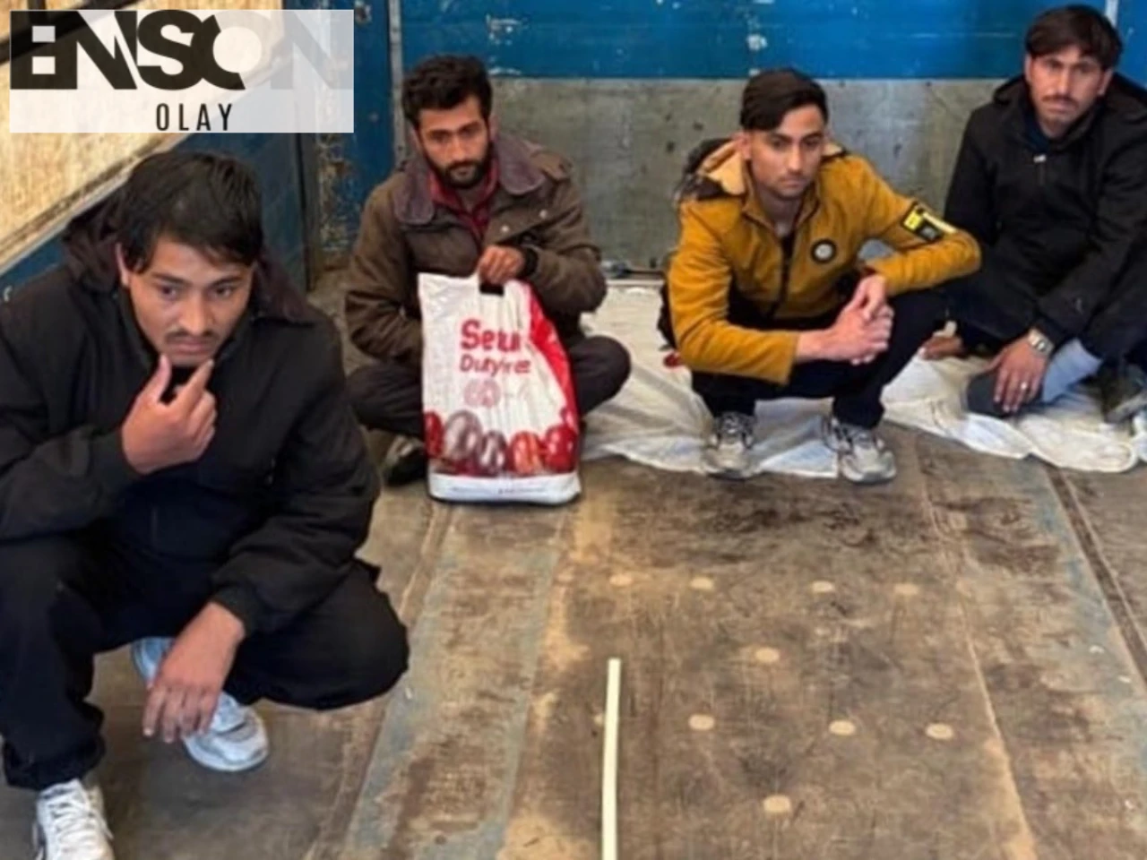 Göçmen Kaçakçılığı Operasyonu: Afganistanlı Dört Düzensiz Göçmen TIR'da Yakalandı