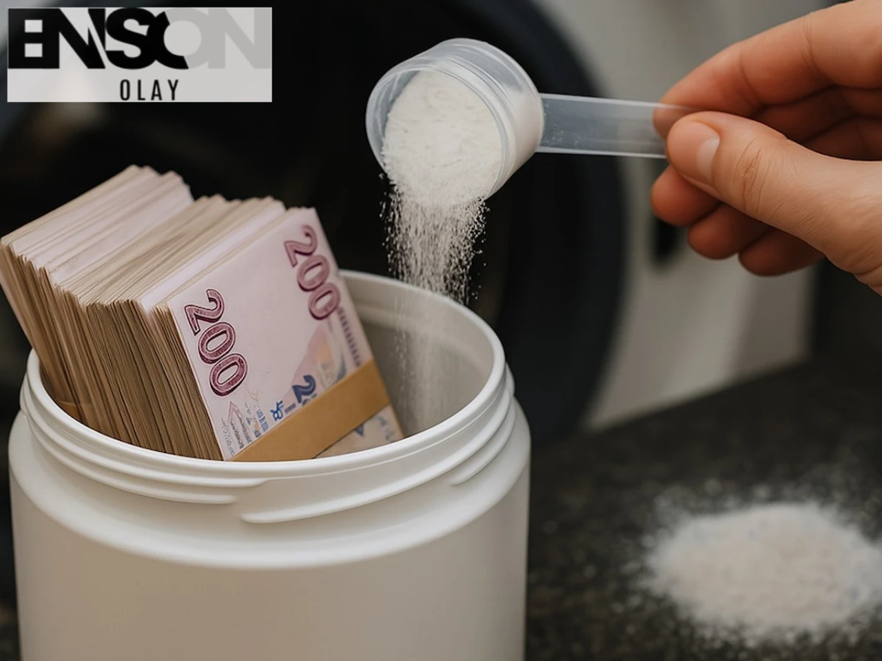 Almanya'da Çamaşır Deterjanı Kutusundan Çıkan 50 Bin Euro Şaşırttı!
