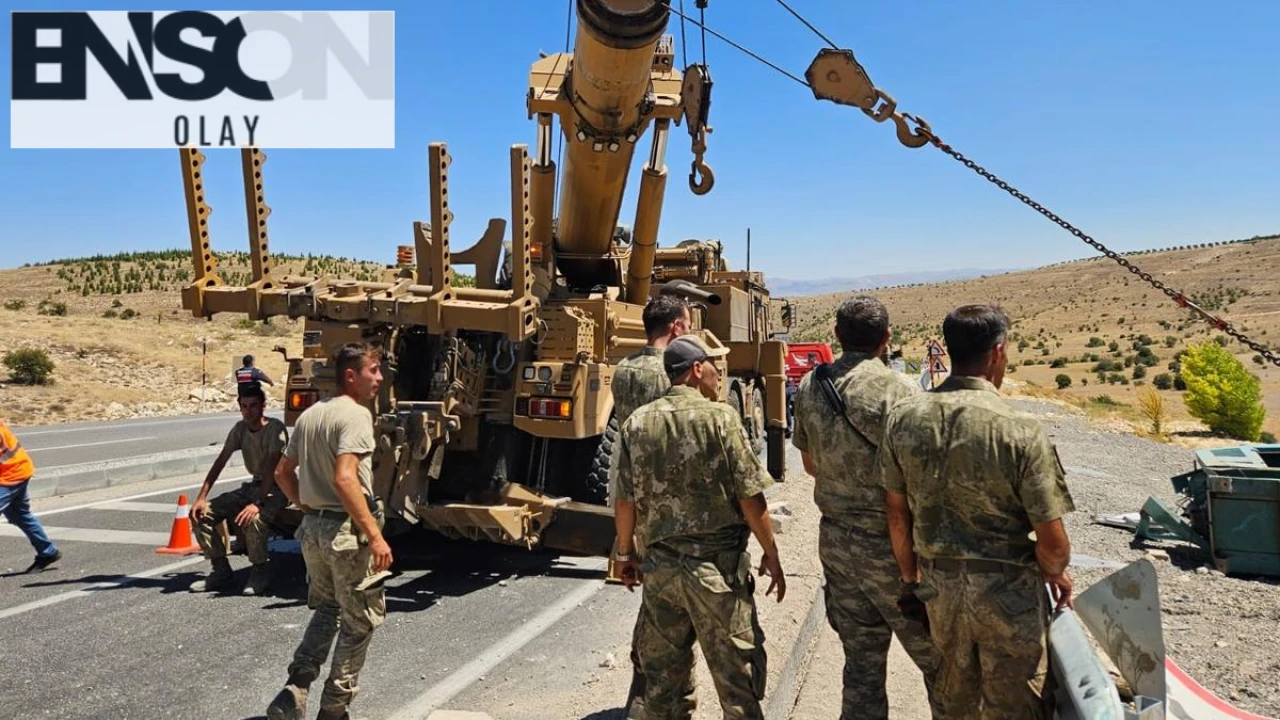 Malatya Akçadağ'da Askeri Aracın Devrilmesi Sonucu 2 Asker Yaralandı, İnceleme Başlatıldı.