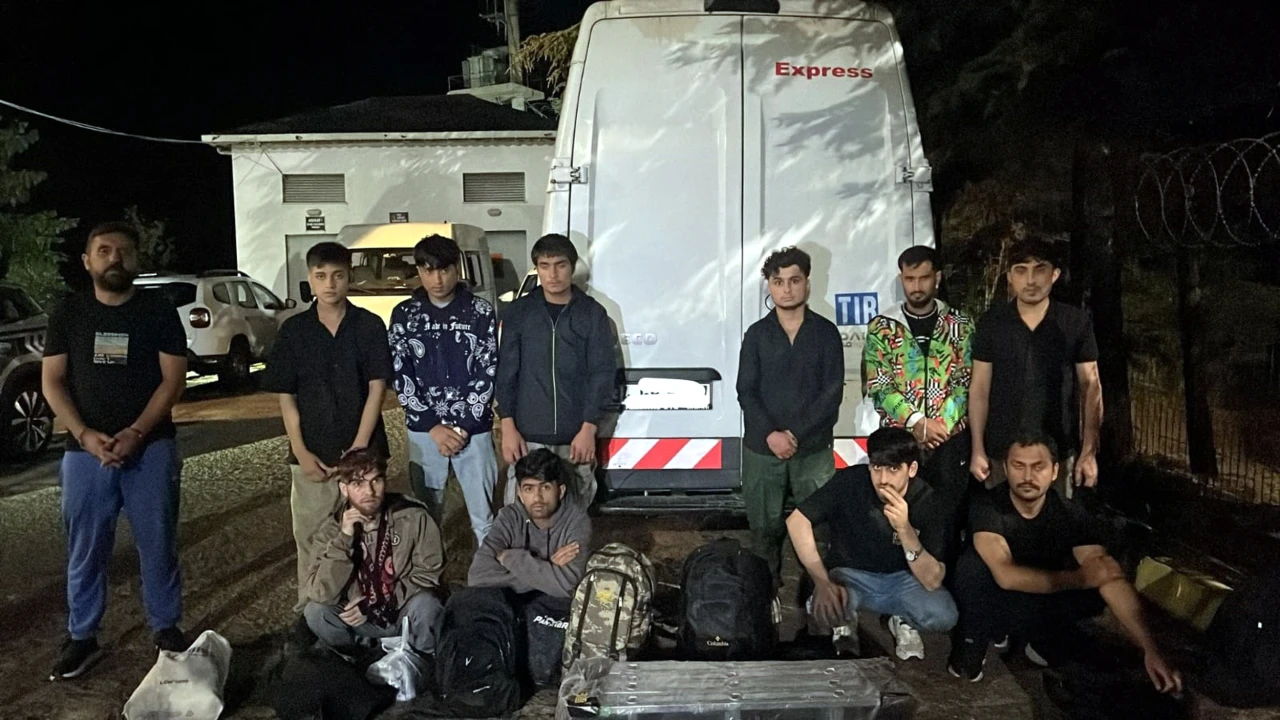 Ergene'de Jandarma 11 Göçmen Yakaladı, 1 Organizatör Gözaltında