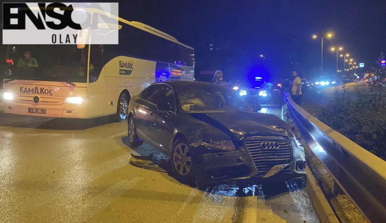 Karabük'te Gece Saatlerinde Meydana Gelen Trafik Kazasında Bir Kişi Hayatını Kaybetti, Bir Kişi Yaralandı
