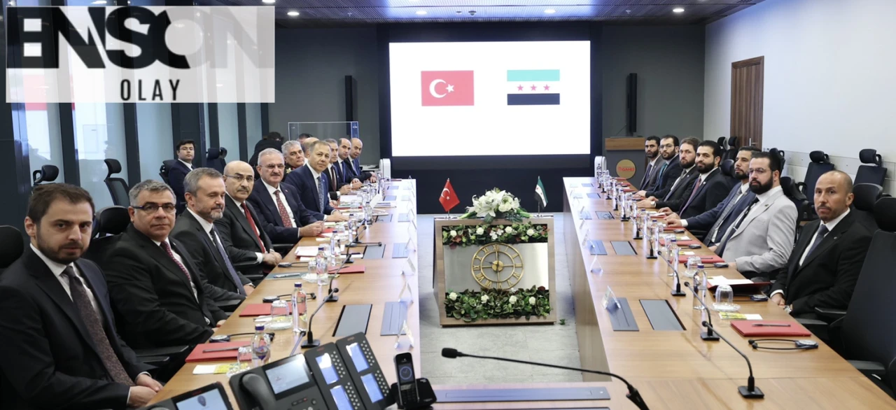 İçişleri Bakanı Yerlikaya, Suriye İçişleri Bakanı Hattab ile işbirliği görüşmesi yaptı.