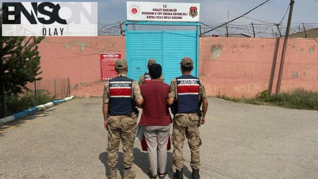 Erzurum'da FETÖ/PDY Terör Örgütü Üyesi Tutuklandı ve Cezaevine Gönderildi