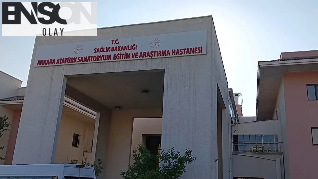 Atatürk Sanatoryum Hastanesi'nde Elektrik Panosu Yangınla Yandı, Hastalar Tahliye Edildi