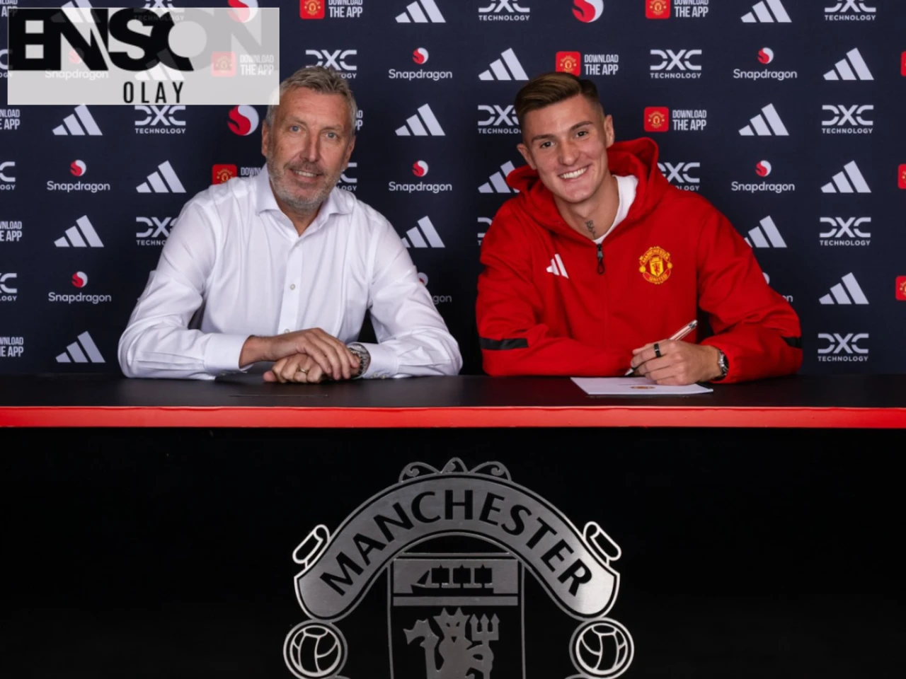 Manchester United, Benjamin Sesko'yu 2030'a kadar kadrosuna kattı! Slovenyalı yıldızın heyecanı yükseliyor.