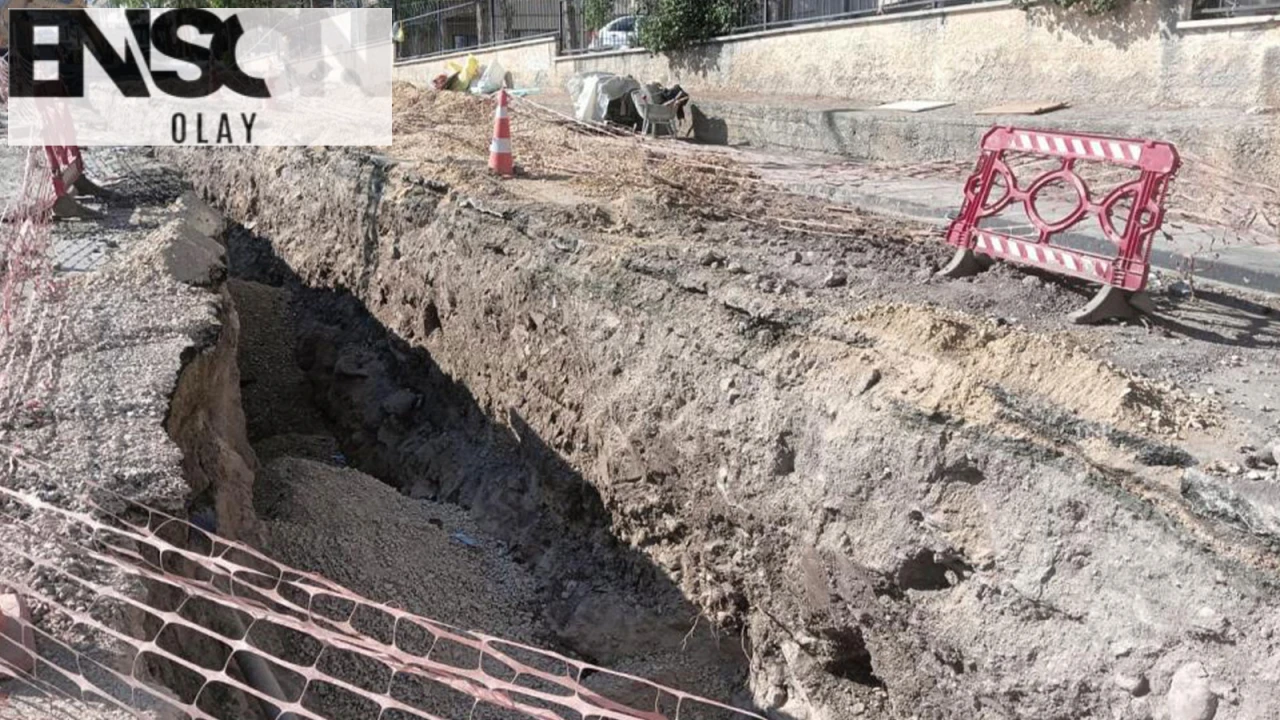 Keçiören'de Yol Yapımı Sırasında Akıma Kapılan İşçi Hastaneye Kaldırıldı