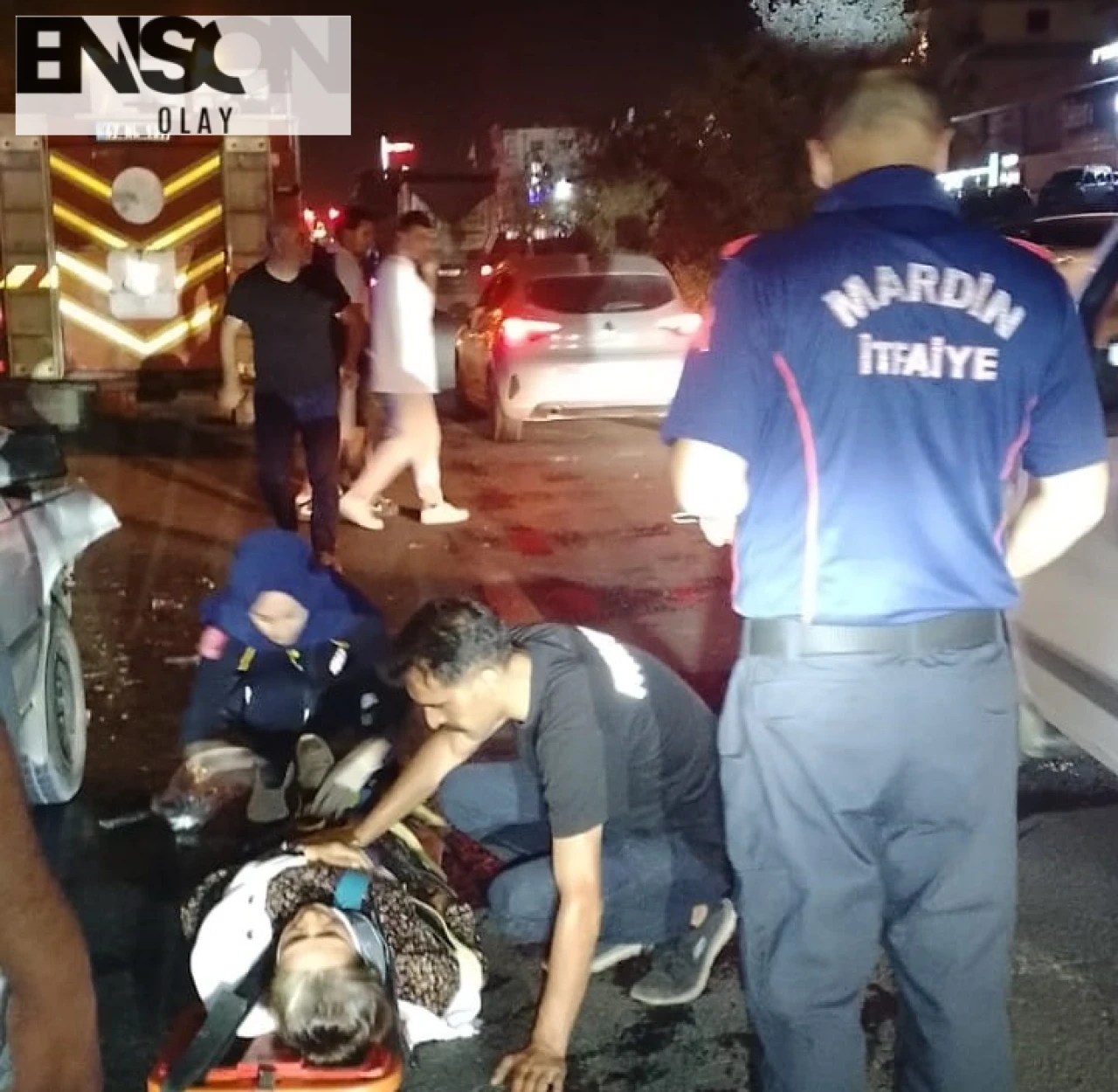 Mardin Kızıltepe'de 2 Otomobil Çarpıştı: 4 Yaralı!
