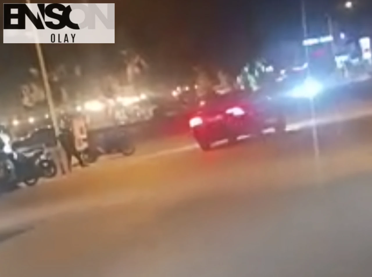 Samandağ'da Drift Yapan Sürücü, Dere Yatağına Düştü: 3 Promil Alkollü ve Ehliyetsiz!