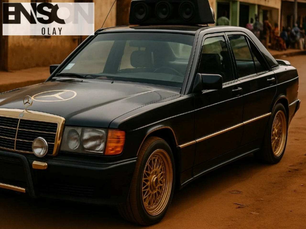 Afrika'nın Kalbinde Yükselen Efsane: Mercedes 190E'nin Kültürel Yükselişi
