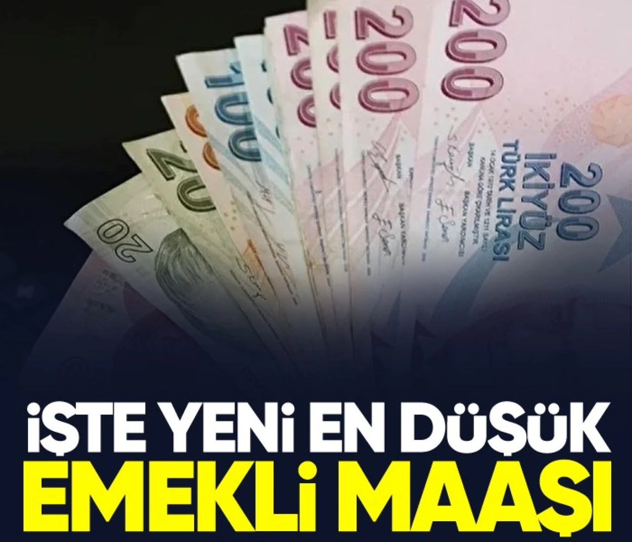 İşte yeni en düşük emekli maaşı!