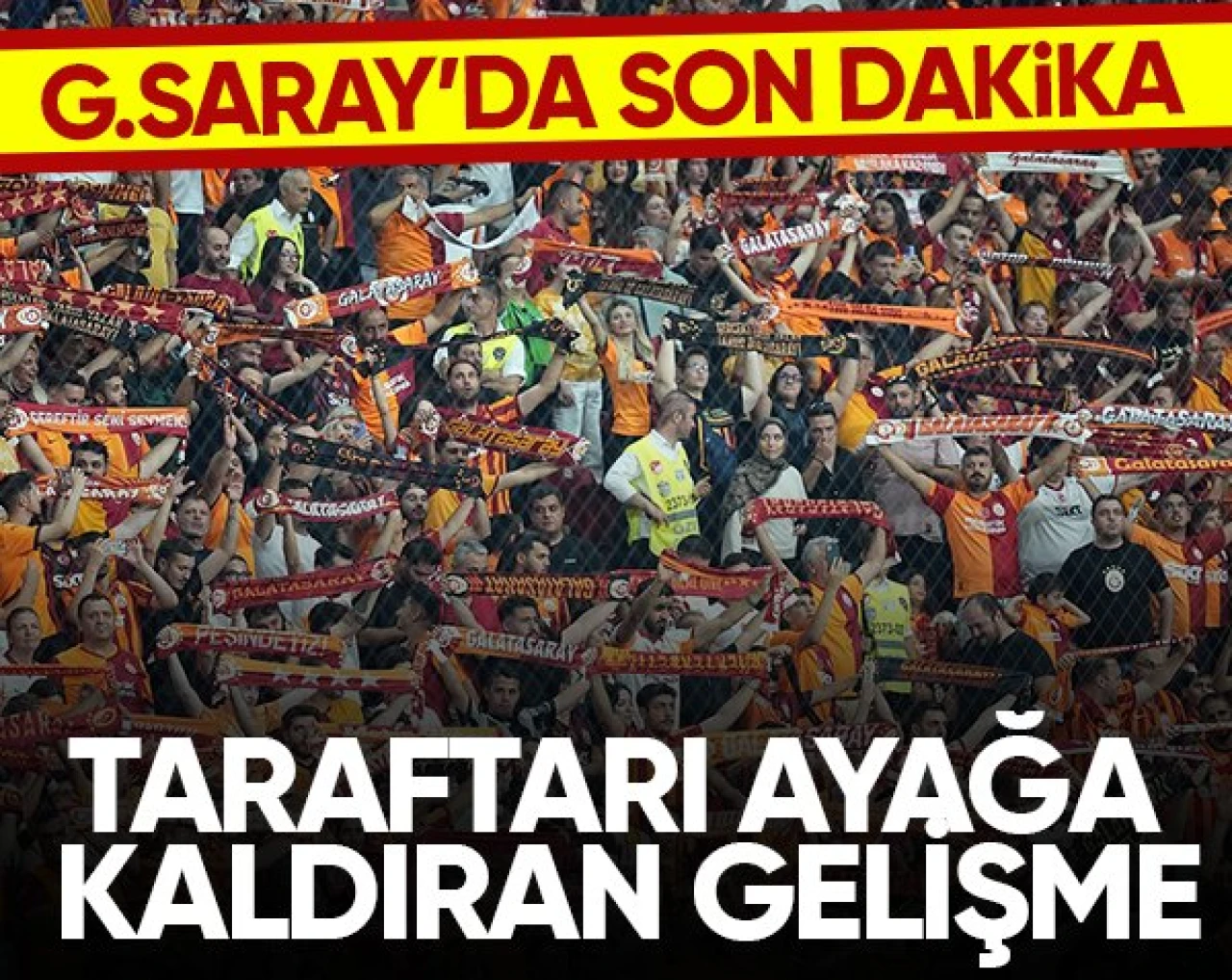 Galatasaray'da taraftarı ayağa kaldıran gelişme!