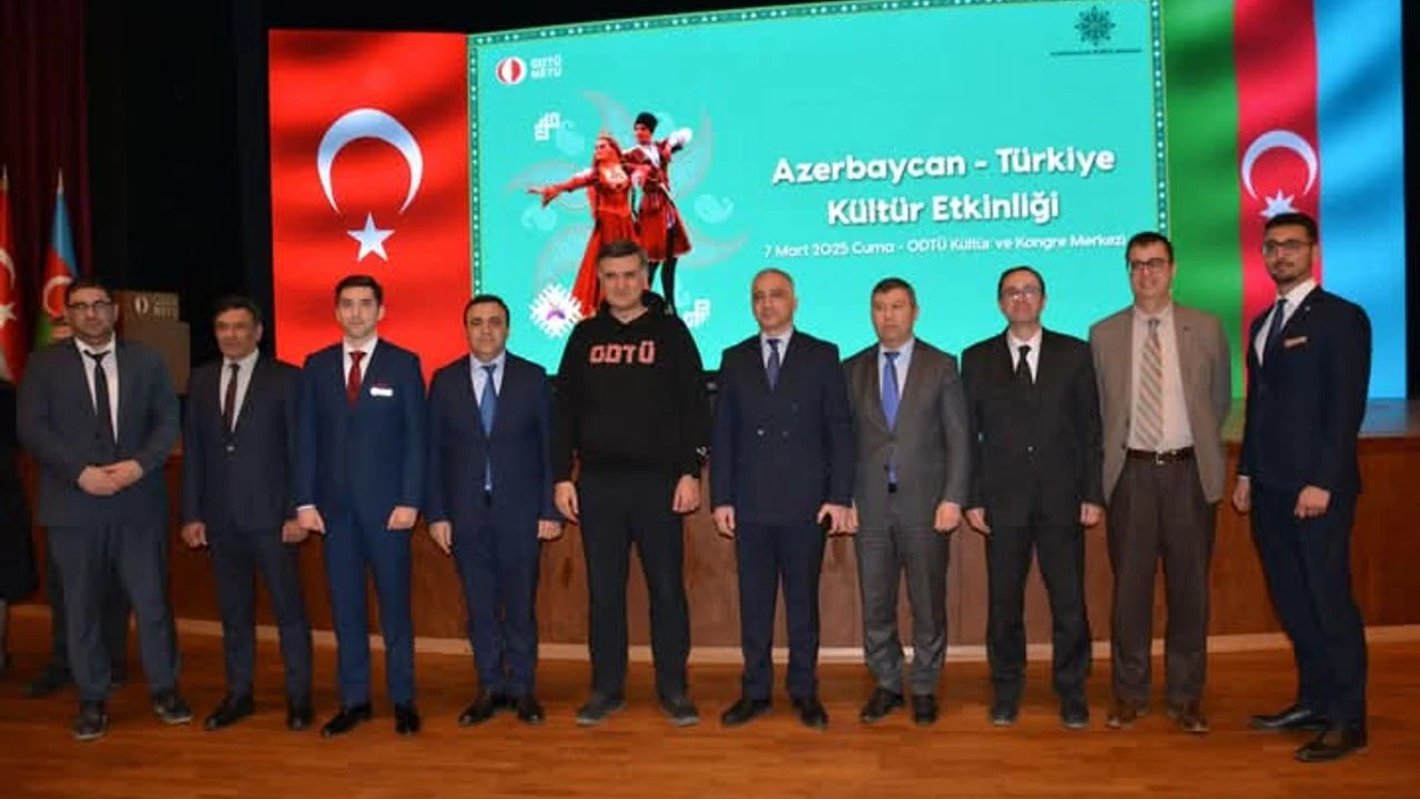 Ortadoğu Teknik Üniversitesi'nde Azerbaycan Türkiye Kültür Gecesi