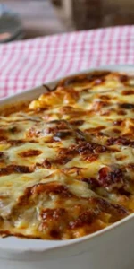 Akşam yemeklerinin vazgeçilmezi: Fırında Kıymalı Makarna