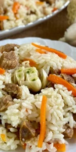 Viral bir fenomen haline gelen lezzet: Anadolu'nun eşsiz tarifi! Özbek pilavının yapılanması...