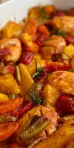 Sağlıklı ve Lezzetli Bir Tavuk Yemeği: Fırında Sebzeli Tavuk Tarifi!