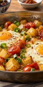 Kahvaltıya sebzeli yumurta tarifi: Hem pratik hem doyurucu