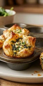 Çay saatlerinin yeni favorisi: Muffin börek tarifi