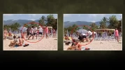 Alanya'da plajda şiddet skandalı