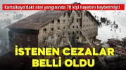 Bolu'da meydana gelen otel yangınıyla ilgili beklenmedik bir gelişme yaşandı!