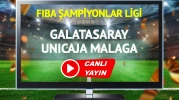 CANLI YAYIN | Galatasaray Unicaja Malaga maçı TRT Spor canlı izle!