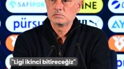 Jose Mourinho sert ifadeler kullandı! "Takımımız ligi ikinci sırada bitirecek" dedi.