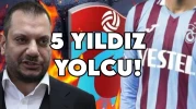 Trabzonspor'da 5 isim yolcu! Başkan Doğan açıkladı: İşte o 5 yıldız