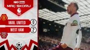 West Ham United, Manchester United'ı 2-0 mağlup ederek 8 maç sonra galip geldi