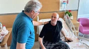 Bandırma Belediye Başkanı Mirza'dan geçmiş olsun ziyareti
