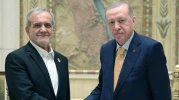 Cumhurbaşkanı Erdoğan, Pezeşkiyan ile bir araya geldi