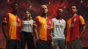 Galatasaray’ın yeni sezon formaları taraftarın beğenisine sunuldu