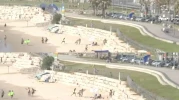 İran'ın Tel Aviv Bombalarıyla İsrailliler Sahilleri Terk Etti