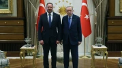 Cumhurbaşkanı Erdoğan Andriy Yermak'ı kabul etti