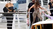 İş insanı Jeff Bezos'un masalsı düğünü başladı! Kardashianlar Venedik'i salladı
