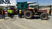 Elazığ’da traktör ile otomobil çarpıştı: 3 yaralı